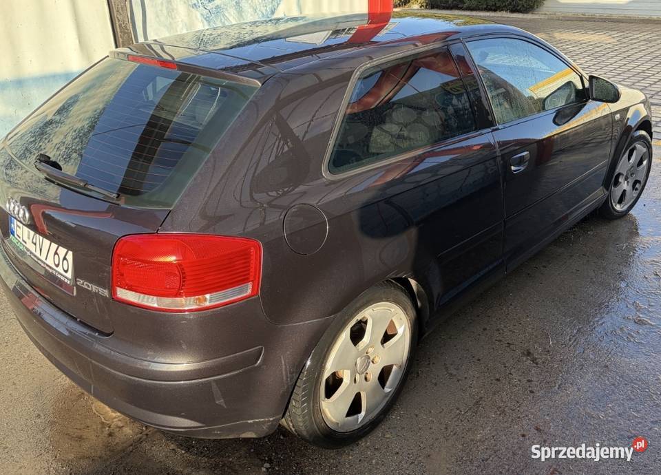 Audi A3 8P 20Benzyna 2003 stan bez rdzy łódzkie Zgierz