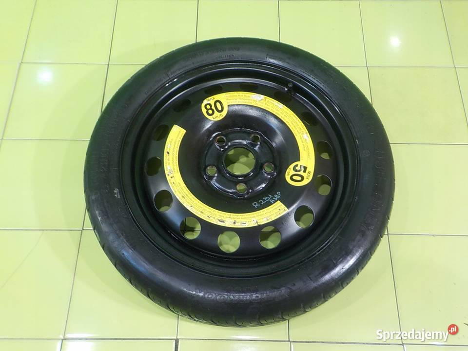 AUDI A3 8P GOLF V kolo dojazdowe 1257016 5X112 Suków