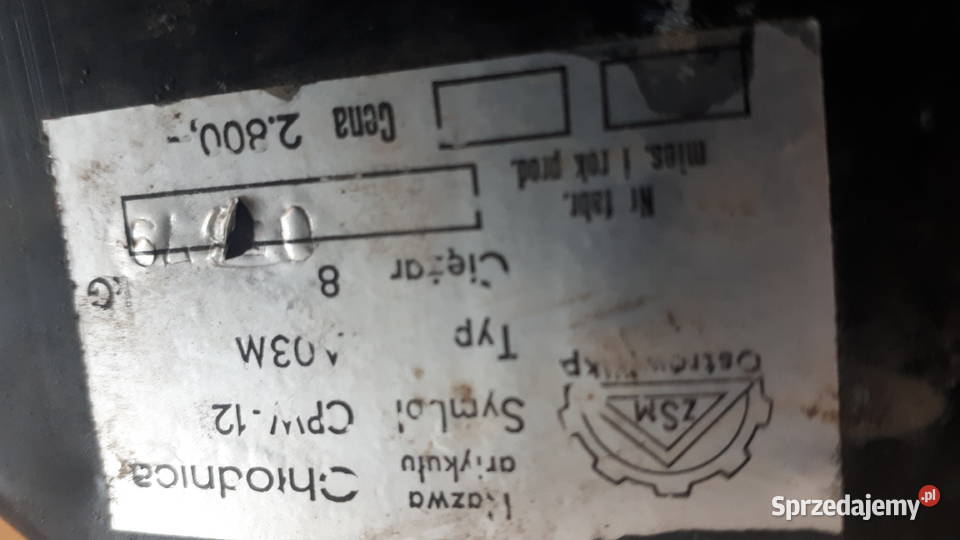 Chłodnica CPW12 A03M Warszawa Żuk Nysa Gliwice