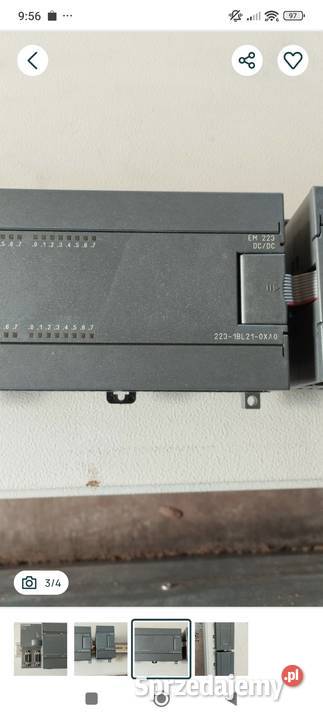 Siemens simatic s7200 cpu226 em223 Sieciemin