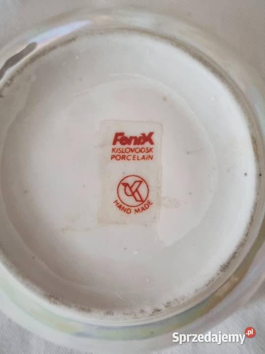 Puzderko kisłowodzka porcelana Fenix Made in Warszawa