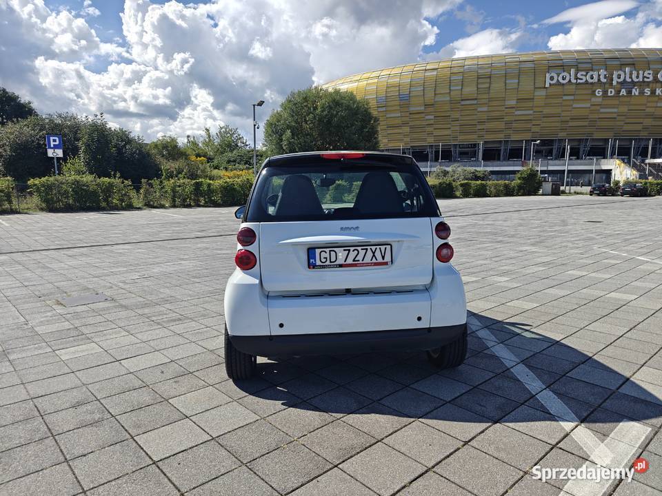 Smart ForTwo 451 2008 10 benzyna Fortwo Samochody osobowe Gdańsk