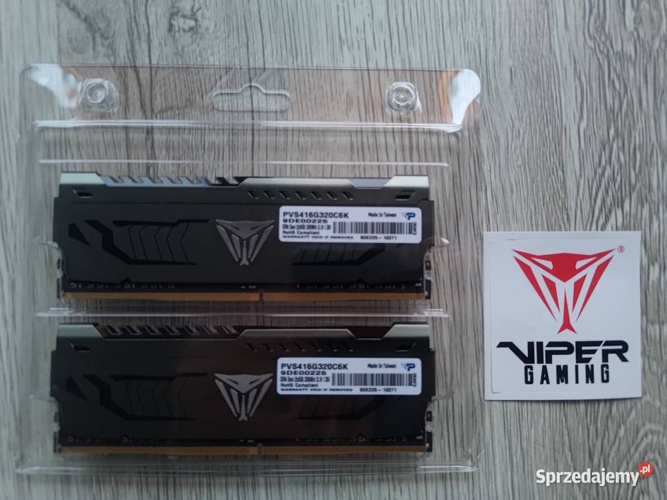 Pamięć RAM PATRIOT Viper Steel 16GB 2x8GB DDR4 Kraków
