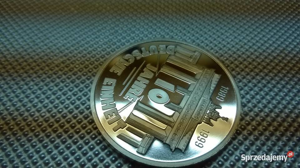 medal 10 LAT ZJEDNOCZENIU NIEMIEC mazowieckie Warszawa sprzedam