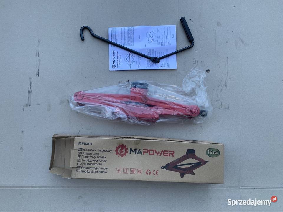 mpsj01 podnośnik trapezowy samochodowy lewarek Szczecin
