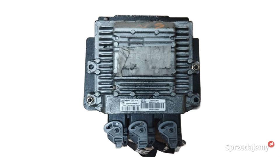 STEROWNIK SILNIKA KOMPUTER PEUGEOT 307 Czujniki i sterowniki