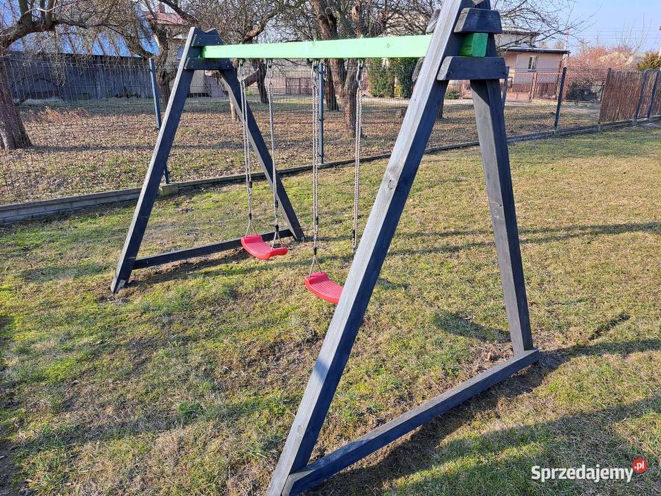 Huśtawka dzieci podwójna plus bramka kipsta mazowieckie Radom sprzedam
