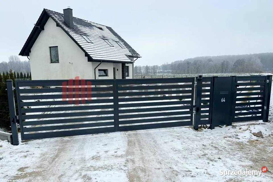 Brama uchylna dwuskrzydłowa wjazdowa na pilota Łabiszyn sprzedam