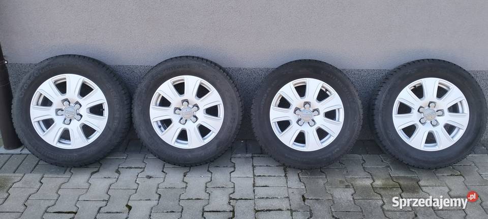 Koła kompletne zimowe alufelgi Audi 5x112 wielkopolskie Kawnice sprzedam