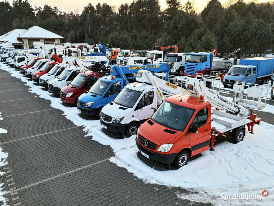 Nissan Zwyżka Podnośnik Koszowy 4X4 CABSTAR Rok produkcji 2018 Widełki