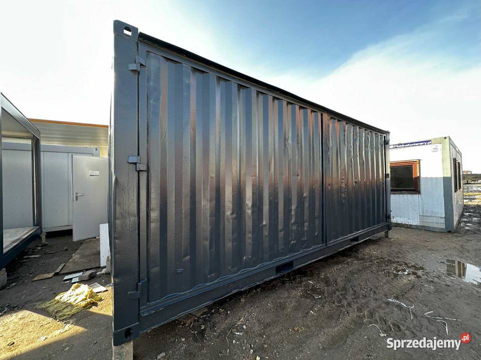 KONTENER MORSKI 20 DV OPEN SIDE OTWIERANY BOK Magazynowanie