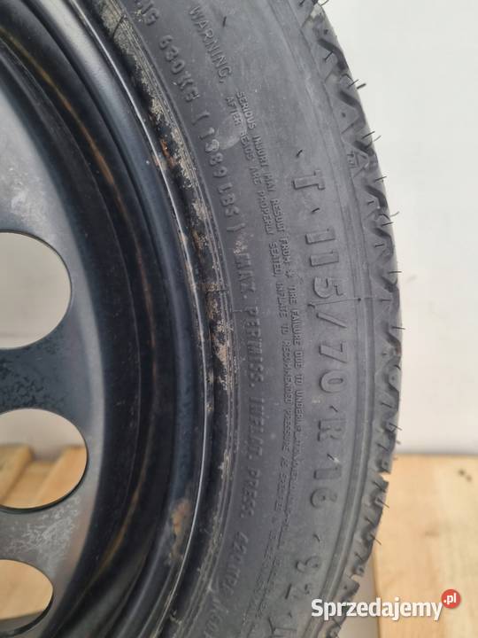 KOŁO DOJAZDOWE Volvo S40 II V50 C30 dojazdówka Chełm