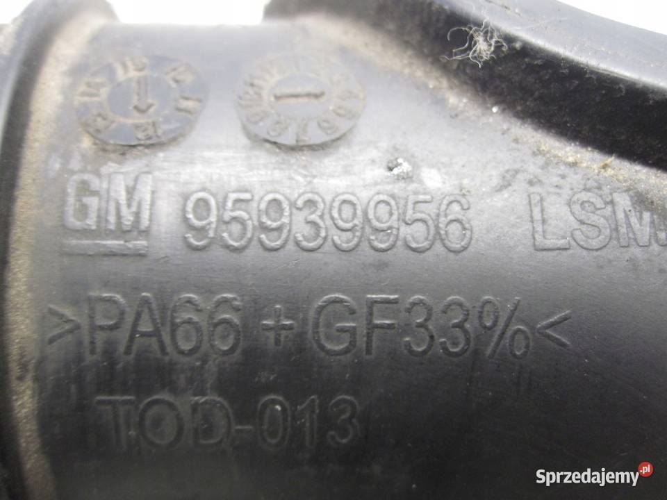 CHEVROLET CRUZE rura wąż intercoolera 95939956 osobowe Kielce sprzedam