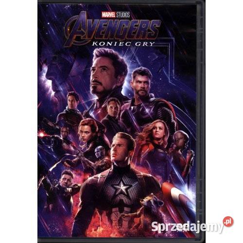 Avengers Koniec gry Avengers Endgame DVD wydanie