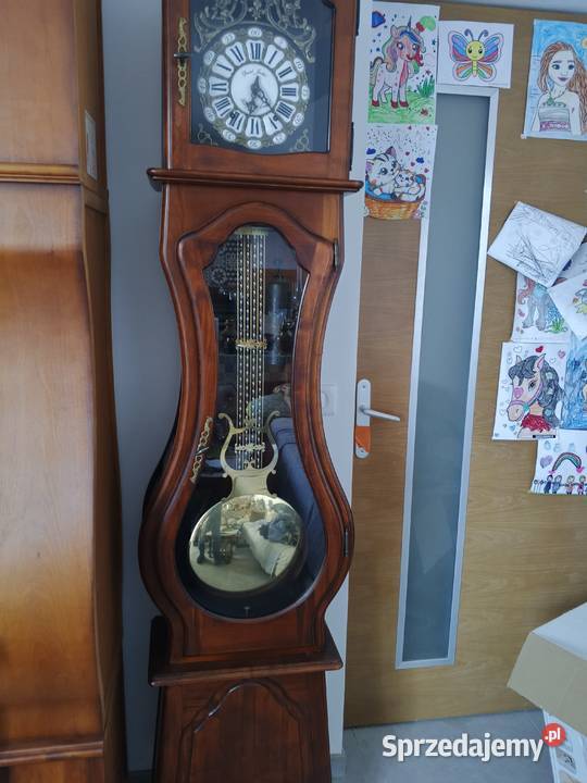 zegar podlogowy z francji Fałków