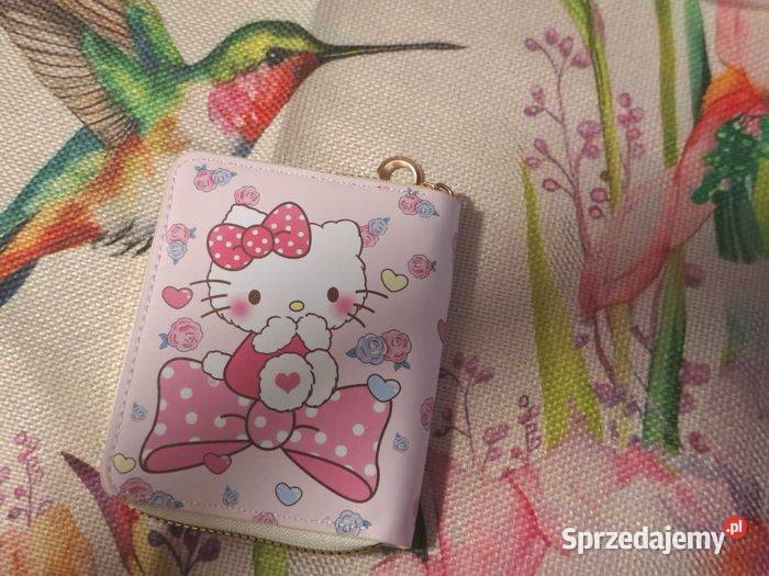 Portfel dziewczynki z Hello Kitty Wąbrzeźno sprzedam