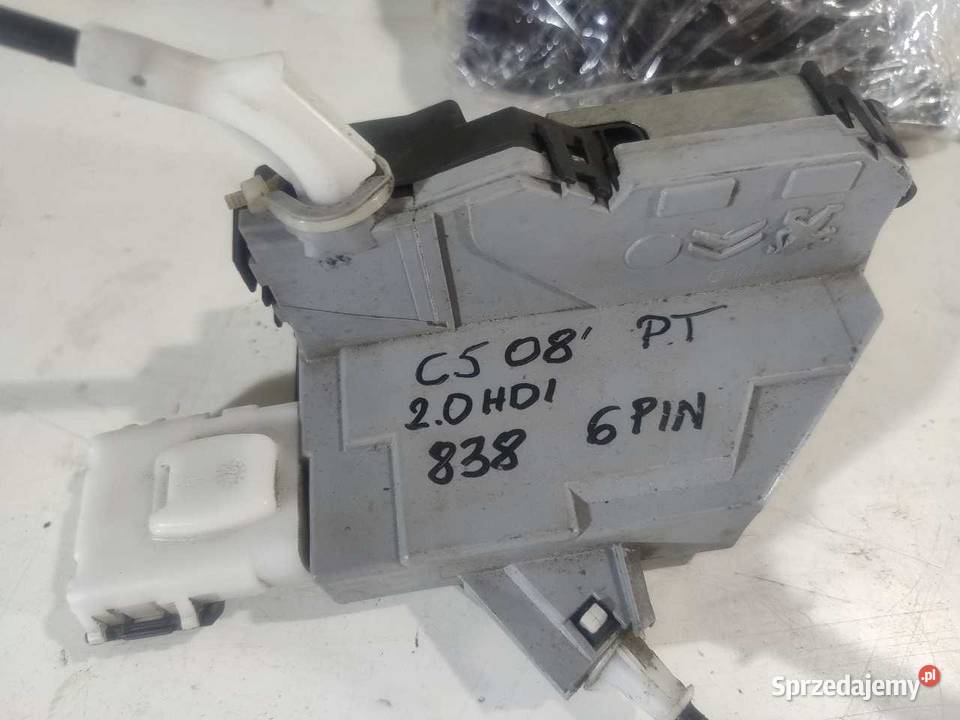 ZAMEK DRZWI PRAWY TYŁ CITROEN C5 III X7 574394