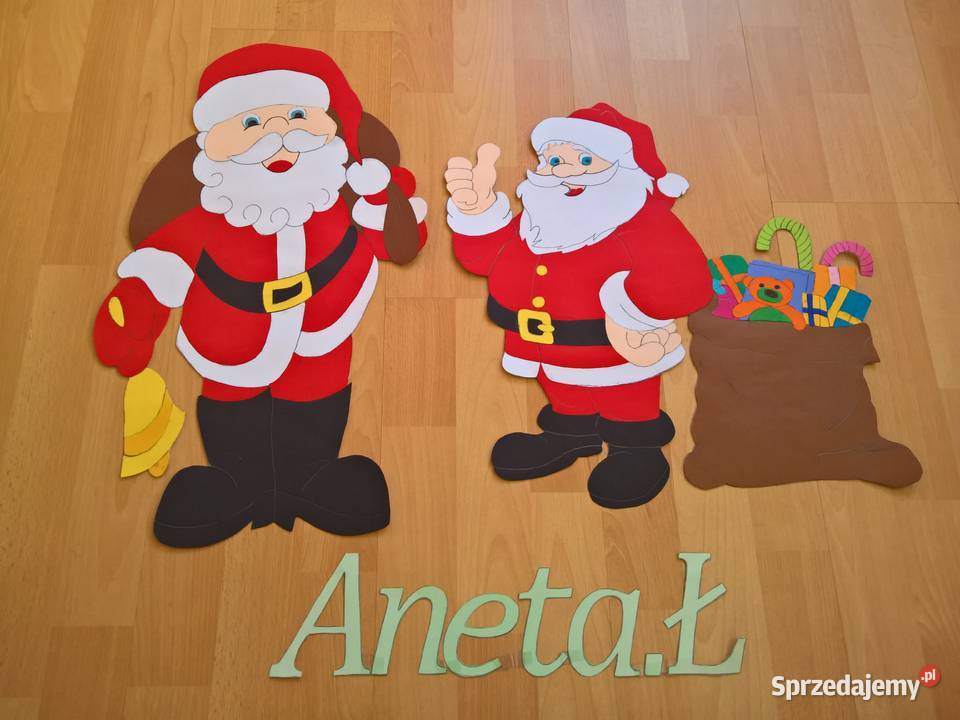 Dekoracje na Mikołajki z brystolu 504 102 444 Garwolin sprzedam