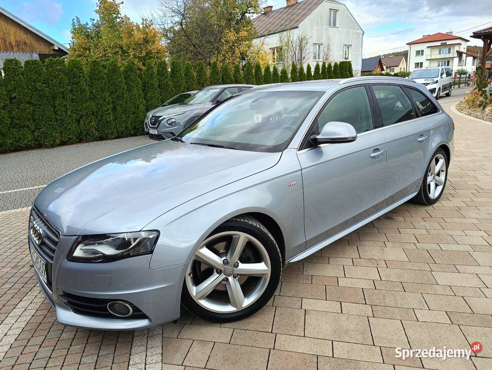 Audi A4 B8 SLine 20TDI 143 Bezwypadkowy Decra podkarpackie Brzozów