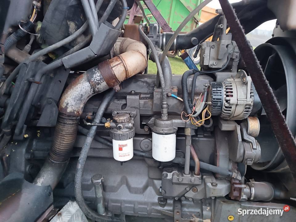 Ciągnik rolniczy Renault Ares 620RZ uszkodzony Klimatyzacja Renault Gręblin