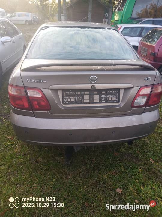 Nissan Almera wszystkie części Samochody na części Gryfice