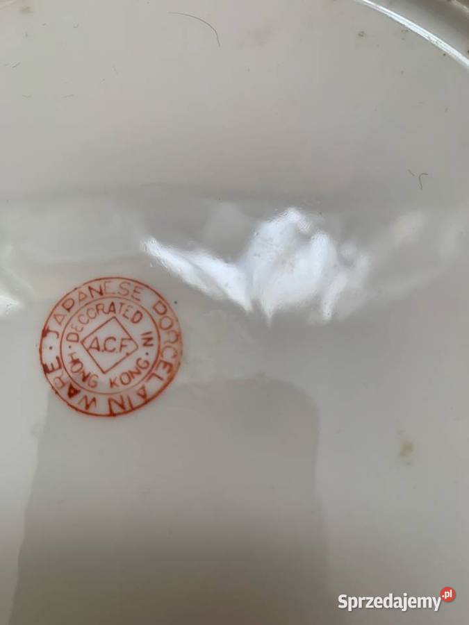 Talerz z chińskiej porcelany