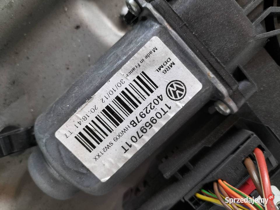 MECHANIZM SZYBY LEWY PRZÓD LIFT 1T0959701T Skoda osobowe