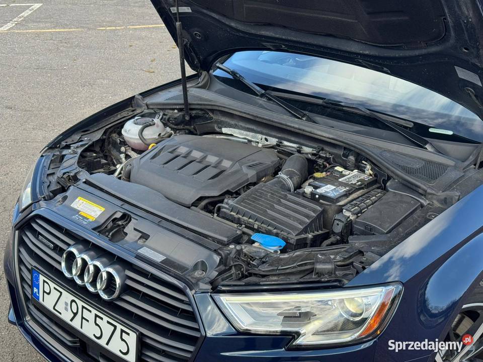 Audi A3 20 tfsi quattro 2020r 231 DSG Keyless nieuszkodzony Swarzędz