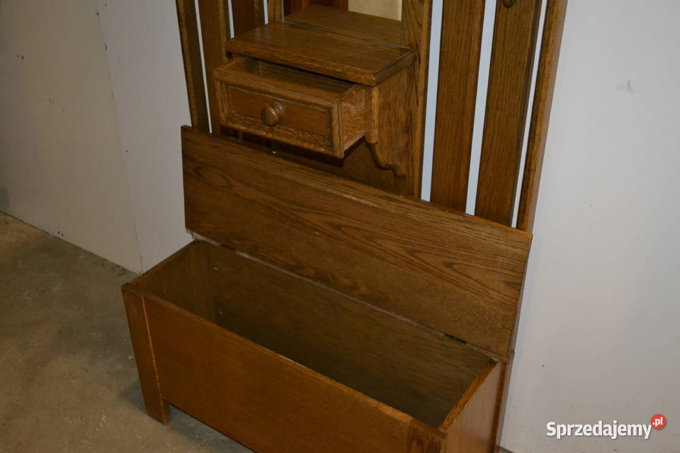 wieszak stylowy dąb 2 śląskie Będzin sprzedam