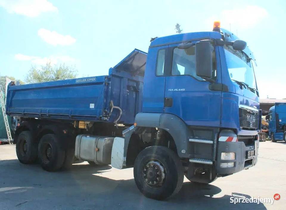 Wywrotka 6x6 bordmatic Man Tgs 26 440 Warszawa