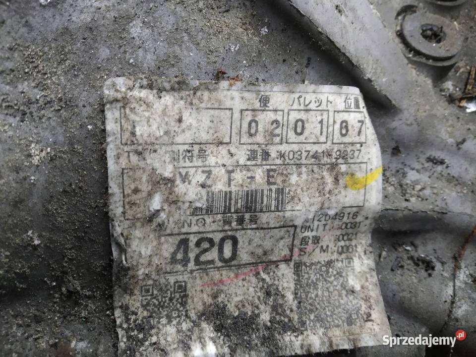 SKRZYNIA BIEGÓW 20 D4D T27 Toyota Avensis III sprzedam