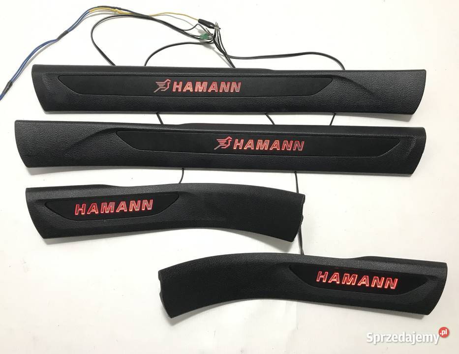 NAKŁADKI NA PROGI Z PODŚWIETLENIEM DO BMW X6 F16 Chełm