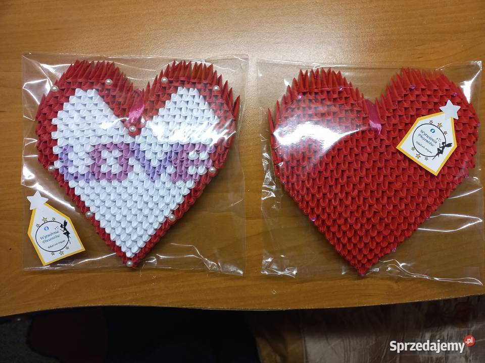 Serce z napisem LOVE miłość zawieszka rękodzieło Puławy