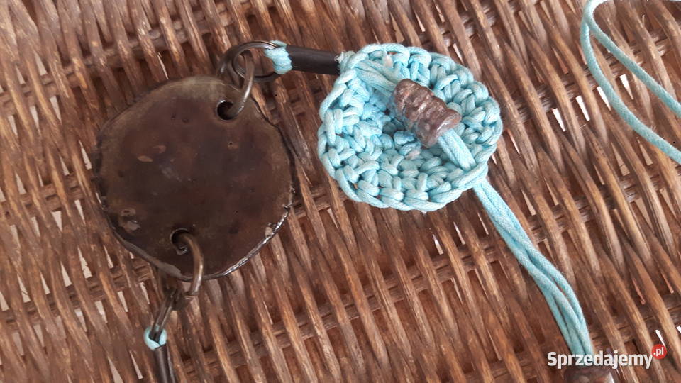Naszyjnik ceramiczny ręcznie wykonany