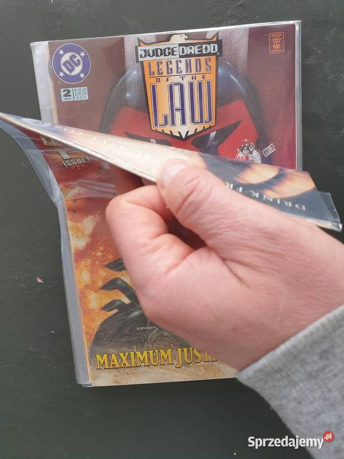 Judge Dredd The Organ Donors 4 komiksy DC USA fantasy i s-f Gdynia