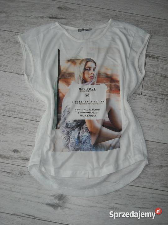 kremowa bluzka troll s krótki Lubartów