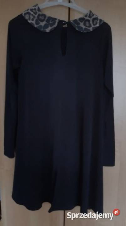Sukienka ciążowa z kołnierzykiem r M Rozmiar 38(M) Moda i Styl Wąbrzeźno