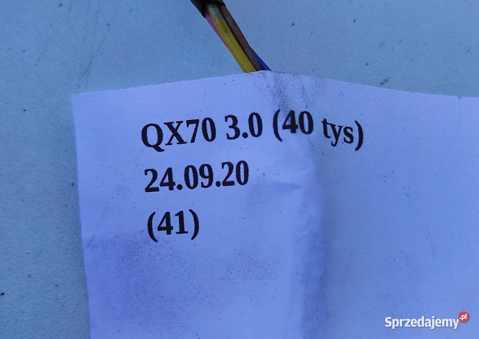 WIĄZKA INSTALACJA AKUMULATORA INFINITI Q50