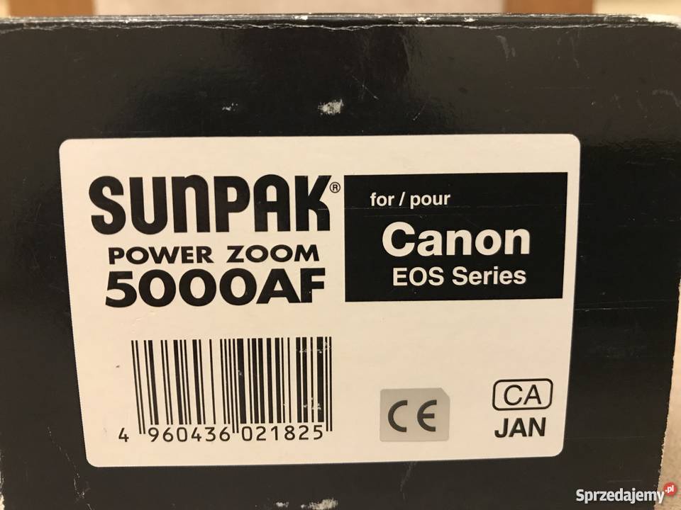 SUNPAK Power zoom CANON 5000AF Lampa błyskowa Białystok