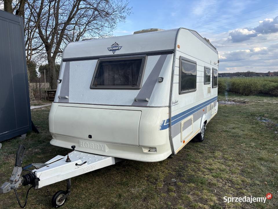 Przyczepa Kempingowa Hobby Exellent Easy 460 mazowieckie sprzedam