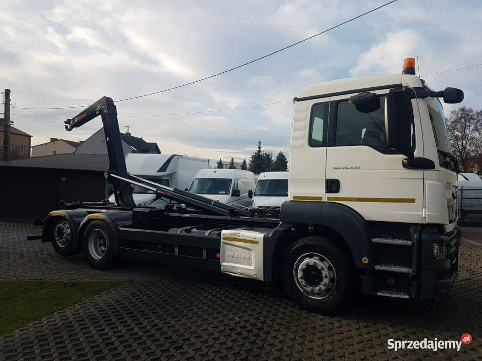 MAN TGS 26430 3 OSIE HAKOWIEC MULTILIFT OPTIMA klimatyzacja śląskie Poręba