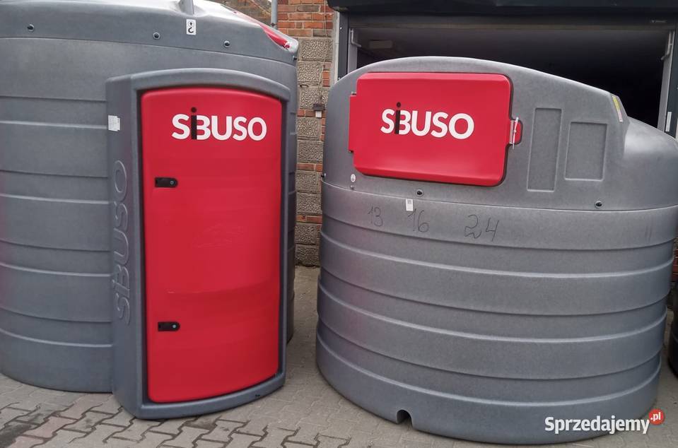 Zbiornik do oleju napędowego Sibuso V5000 l Zbiorniki Iława sprzedam