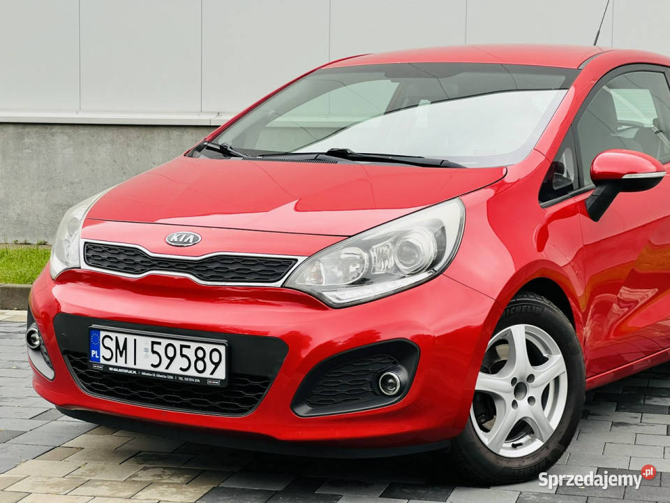 Kia Rio 14 benz bogata wersja Gwarancja III 2011 gniazdo AUX Mikołów