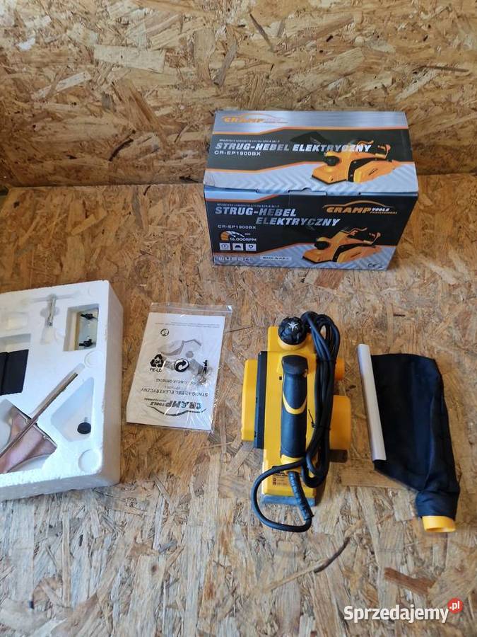 CRAMP EP1900 STRUG DO DREWNA ELEKTRYCZNY HEBEL Narzędzia