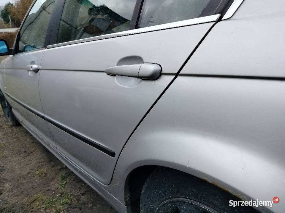 Bmw e46 sedan drzwi tylne lewe bez rdzy Aleksandrów Łódzki