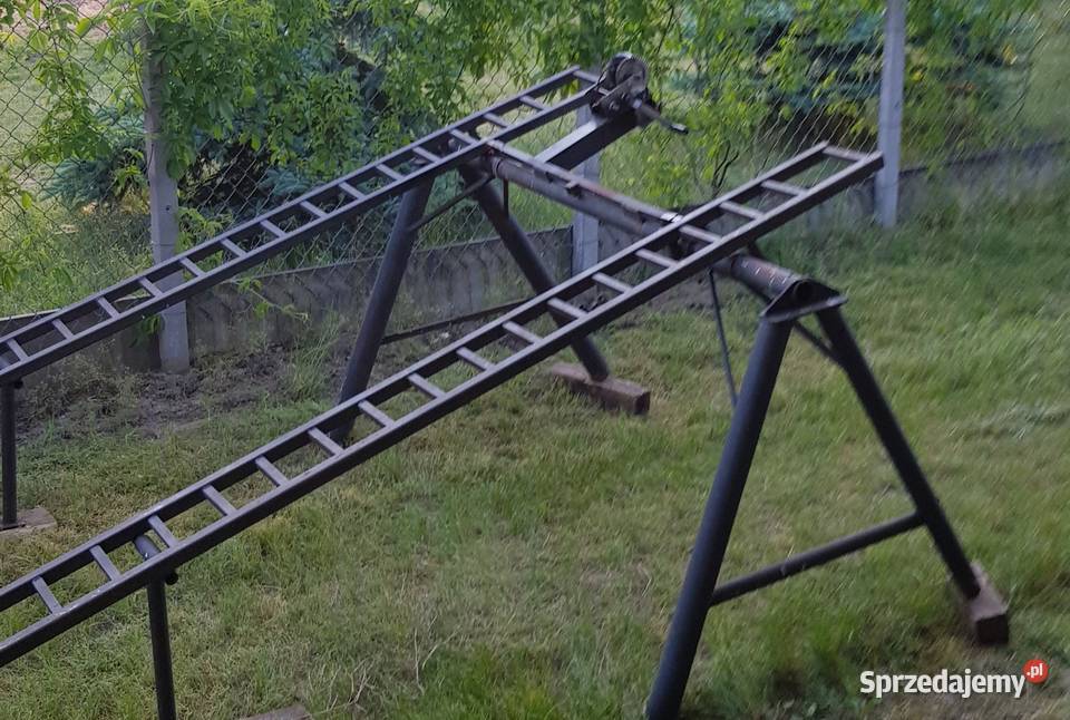 Najazd samochodowy 4 m z wciągarka Motoryzacja Warszawa sprzedam