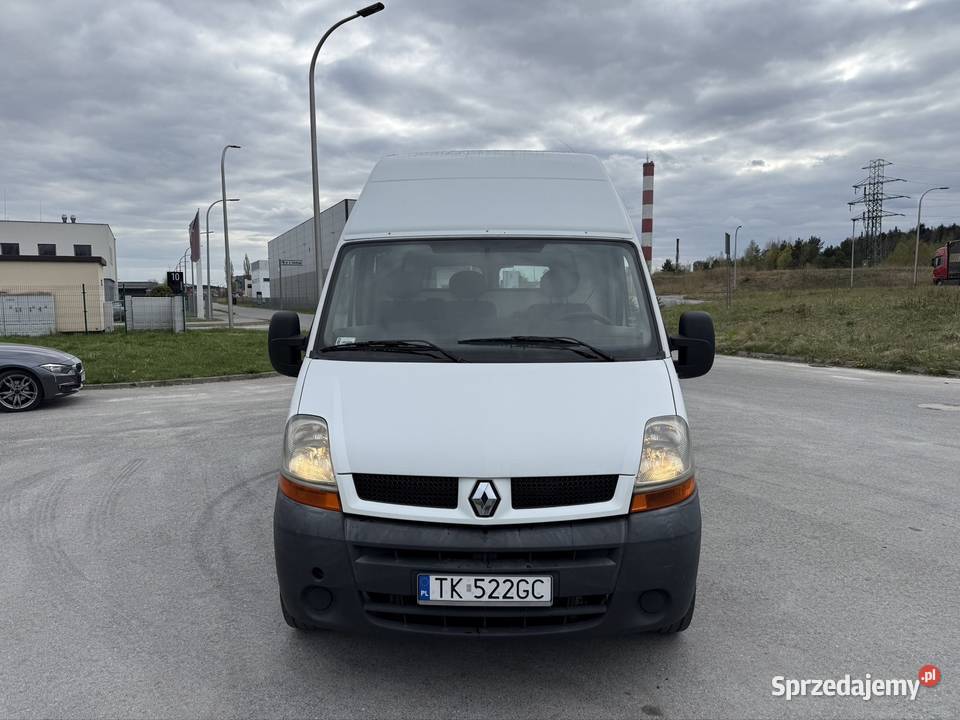 Renault Master 25 Dci 120 Koni 6 Biegow biały Kielce sprzedam