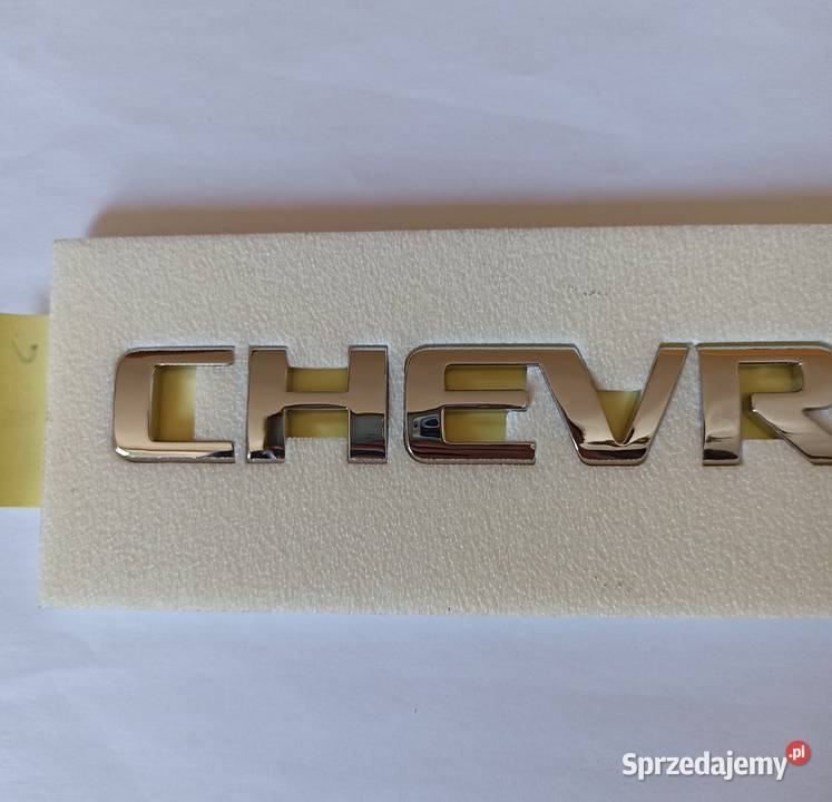 Napis Chevrolet Captiva I 0610r kujawsko-pomorskie