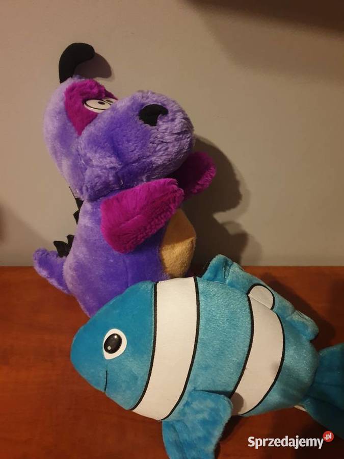 Pluszowe maskotki dinozaur i ryba Radom