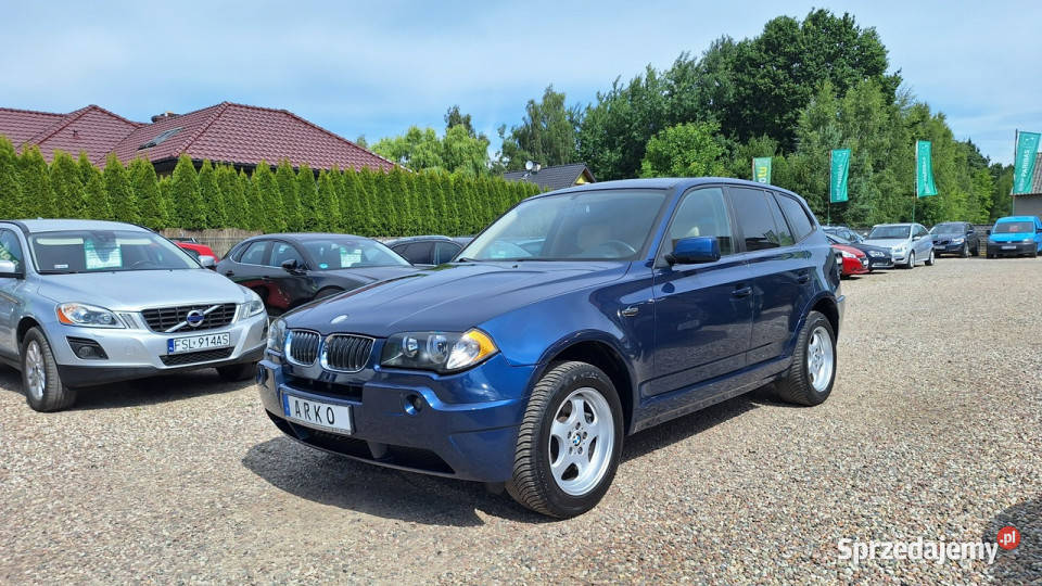 BMW X3 xDrive 20i skóry E83 20032010 Zieleniewo